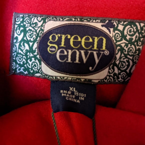 Green Envy wool coat, brand new, size XL - Picture 3 of 6